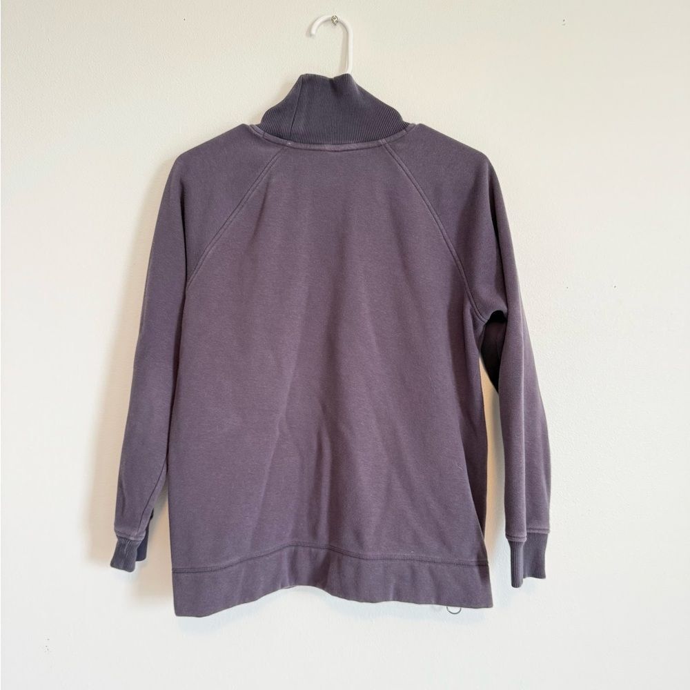 Athleta Cozy Karma Side Zip Funnel Neck Sweatshirt - Picture 3 of 4